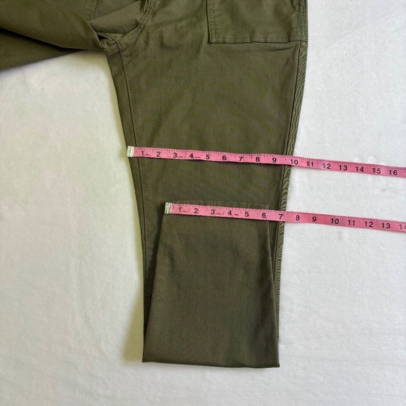 Banana Republic Ladies' High Rise Twill Pants, Olive Green, Size 12, NWT - Picture 11 of 16